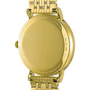  Shop Authentic Tissot T Classic Everytime Medium Gold Dial Gold Mesh Bracelet Watch For Men - T109.410.33.021.00 - Luxxuri