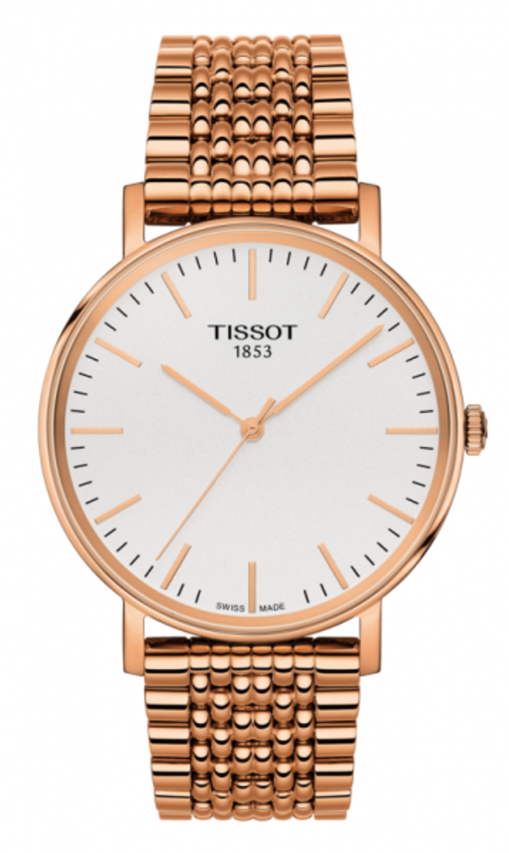  Shop Authentic Tissot Everytime Medium White Dial Rose Gold Mesh Bracelet Watch For Men - T109.410.33.031.00 - Luxxuri