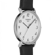  Shop Authentic Tissot Everytime Large White Dial Black Leather Strap Watch For Men - T109.610.16.032.00 - Luxxuri