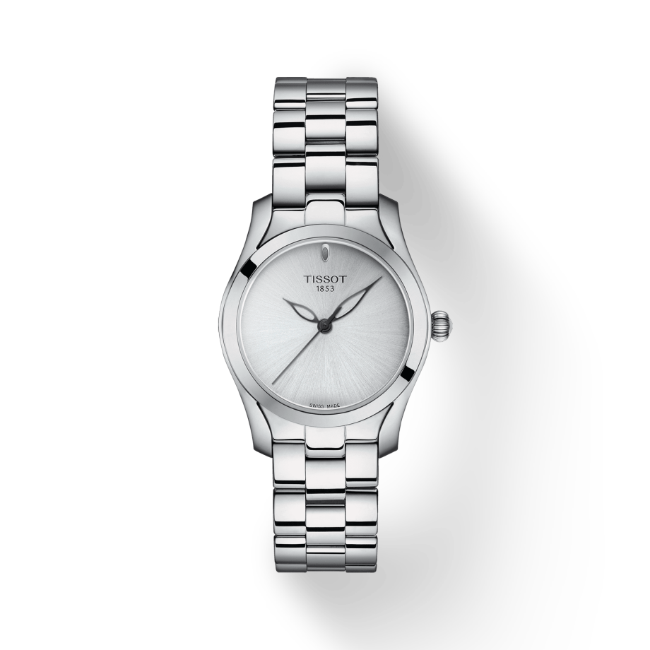  Shop Authentic Tissot T Wave Silver Dial Silver Steel Strap Watch For Women - T112.210.11.031.00 - Luxxuri