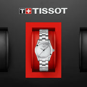  Shop Authentic Tissot T Wave Silver Dial Silver Steel Strap Watch For Women - T112.210.11.031.00 - Luxxuri
