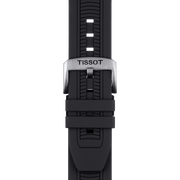  Shop Authentic Tissot T Race Chronograph White Dial Black Silicone Strap Watch For Men - T115.417.27.011.00 - Luxxuri