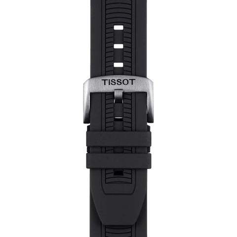  Shop Authentic Tissot T Race Chronograph Anthracite Black Dial Black Silicone Strap Watch For Men - T115.417.27.061.00 - Luxxuri