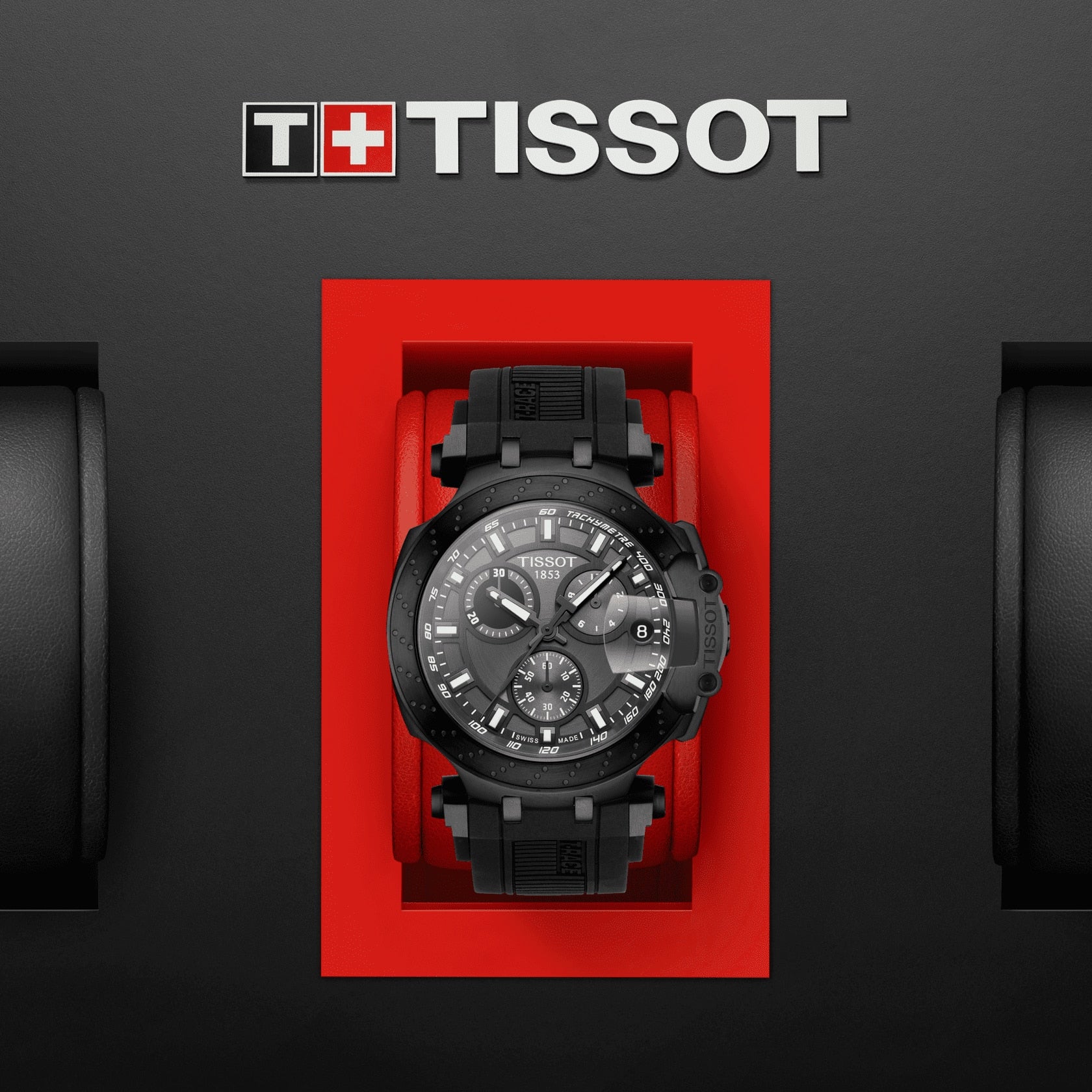  Shop Authentic Tissot T Race Chronograph Anthracite Black Dial Black Silicone Strap Watch For Men - T115.417.37.061.03 - Luxxuri