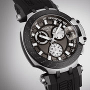  Shop Authentic Tissot T Race Chronograph Anthracite Black Dial Black Silicone Strap Watch For Men - T115.417.27.061.00 - Luxxuri