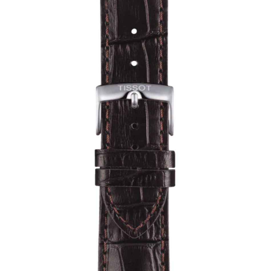 Shop Authentic Tissot Chrono XL Silver Dial Brown Leather Strap Watch For Men - T116.617.16.037.00 - Luxxuri