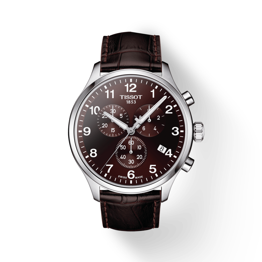  Shop Authentic Tissot T Sport Chrono XL Classic Brown Dial Brown Leather Strap Watch For Men - T116.617.16.297.00 - Luxxuri