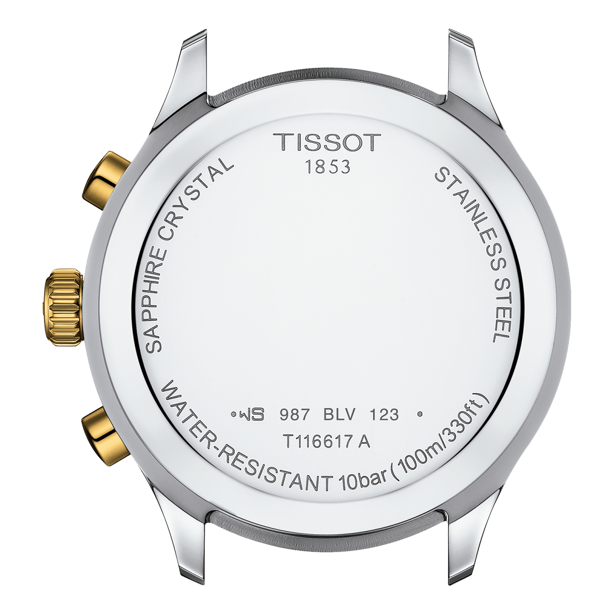  Shop Authentic Tissot T Sport Chrono XL Classic Gold Dial Two Tone Steel Strap Watch for Men - T116.617.22.021.00 - Luxxuri