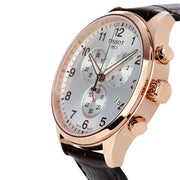  Shop Authentic Tissot Chrono XL Classic Silver Dial Brown Leather Strap Watch For Men - T116.617.36.037.00 - Luxxuri