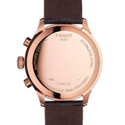  Shop Authentic Tissot Chrono XL Classic Silver Dial Brown Leather Strap Watch For Men - T116.617.36.037.00 - Luxxuri