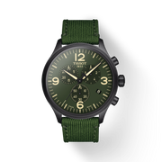  Shop Authentic Tissot Chrono XL Green Dial Green NATO Strap Watch For Men - T116.617.37.097.00 - Luxxuri