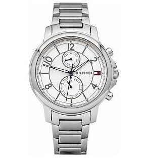  Shop Authentic Tommy Hilfiger Claudia White Dial Silver Steel Strap Watch for Women - 1781819 - Luxxuri
