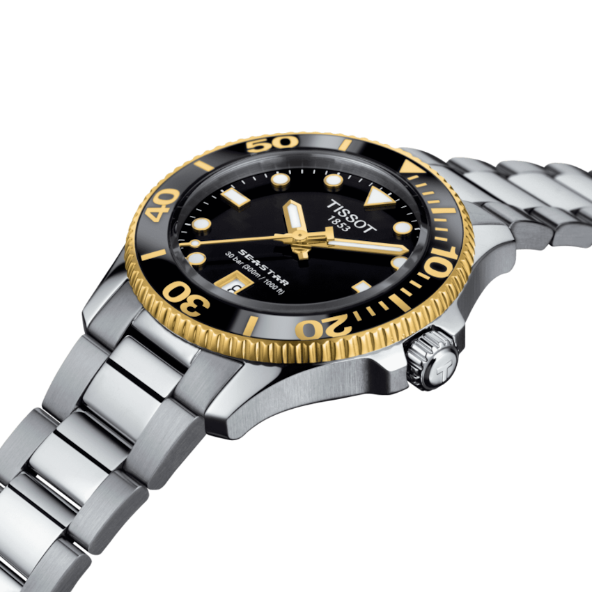  Shop Authentic Tissot Seastar 1000 Black Dial Silver Steel Strap Watch For Men - T120.210.21.051.00 - Luxxuri