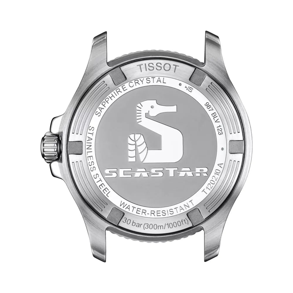  Shop Authentic Tissot Seastar 1000 Black Dial Two Tone Steel Strap Watch for Women - T120.210.22.051.00 - Luxxuri