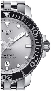  Shop Authentic Tissot Seastar 1000 Powermatic 80 Silver Dial Silver Steel Strap Watch For Men - T120.407.11.031.00 - Luxxuri