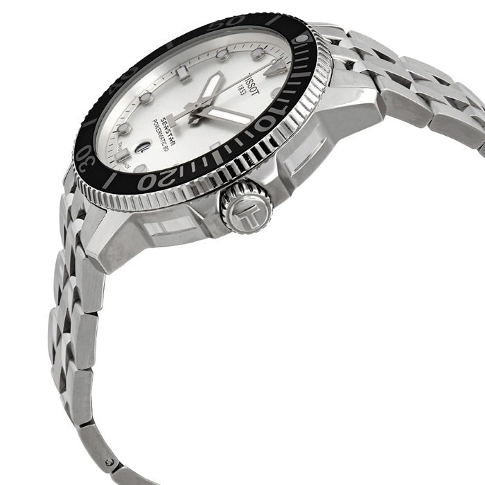  Shop Authentic Tissot Seastar 1000 Powermatic 80 Silver Dial Silver Steel Strap Watch For Men - T120.407.11.031.00 - Luxxuri