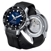  Shop Authentic Tissot Seastar 1000 Powermatic 80 Blue Dial Black Rubber Strap Watch For Men - T120.407.17.041.00 - Luxxuri