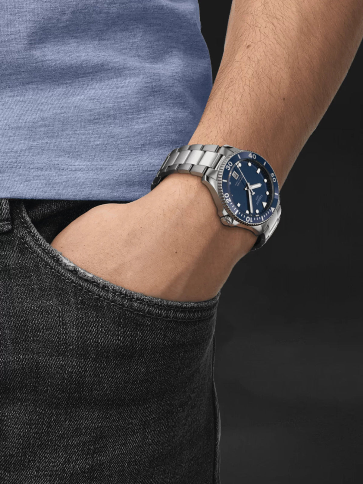  Shop Authentic Tissot Seastar 1000 Blue Dial Silver Steel Strap Watch For Men - T120.410.11.041.00 - Luxxuri