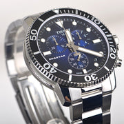  Shop Authentic Tissot Seastar 1000 Chronograph Driver Blue Dial Silver Steel Strap Watch For Men - T120.417.11.041.01 - Luxxuri
