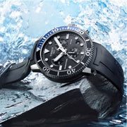  Shop Authentic Tissot Seastar 1000 Chronograph Black Dial Black Rubber Strap Watch For Men - T120.417.17.051.02 - Luxxuri