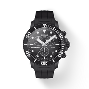  Shop Authentic Tissot Seastar 1000 Chronograph Black Dial Black Rubber Strap Watch For Men - T120.417.37.051.02 - Luxxuri