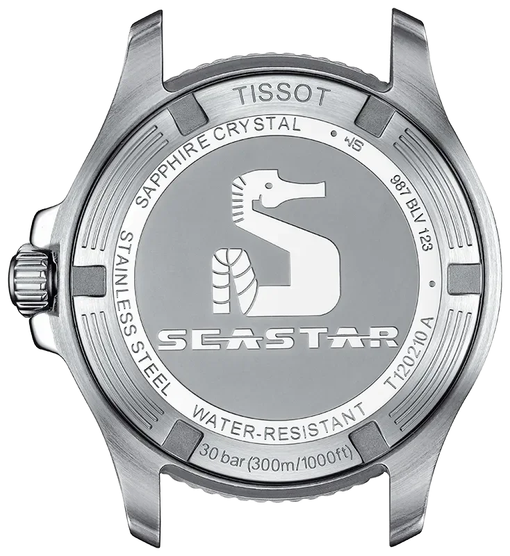  Shop Authentic Tissot Seastar 1000 Black Dial Two Tone Steel Strap Watch for Women - T120.210.22.051.00 - Luxxuri