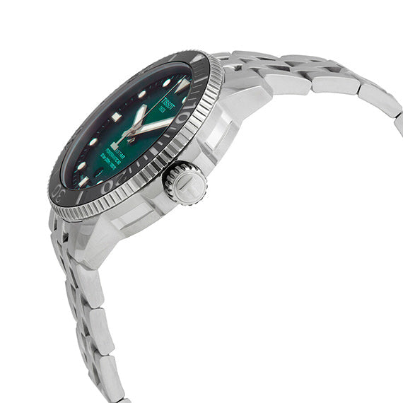  Shop Authentic Tissot Seastar 1000 Powermatic 80 Green Dial Silver Steel Strap Watch For Men - T120.407.11.091.01 - Luxxuri