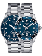  Shop Authentic Tissot Seastar 1000 Blue Dial Silver Steel Strap Watch For Men - T120.410.11.041.00 - Luxxuri