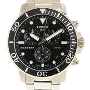  Shop Authentic Tissot Seastar 1000 Chronograph Black Dial Silver Steel Strap Watch For Men - T120.417.11.051.00 - Luxxuri