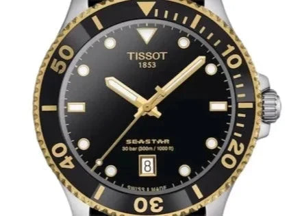  Shop Authentic Tissot Seastar 1000 Black Dial Black Rubber Strap Watch For Men - T120.410.27.051.00 - Luxxuri