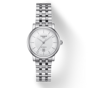  Shop Authentic Tissot T Classic Carson Premium Silver Dial Silver Steel Strap Watch for Women - T122.207.11.031.00 - Luxxuri