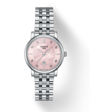  Shop Authentic Tissot T Classic Carson Premium Pink Dial Silver Steel Strap Watch for Women - T122.210.11.159.00 - Luxxuri