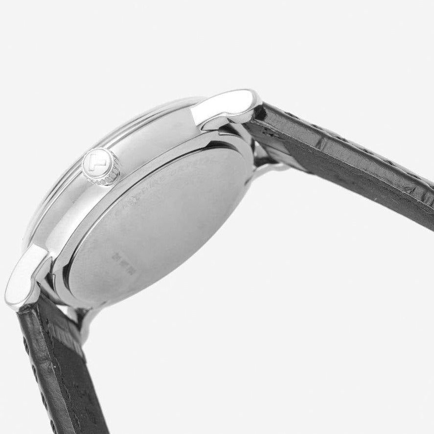  Shop Authentic Tissot Carson Premium Lady Silver Dial Black Leather Strap Watch For Women - T122.210.16.033.00 - Luxxuri