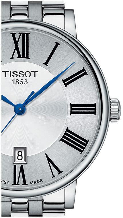  Shop Authentic Tissot Carson Premium Silver Dial Silver Steel Strap Watch For Men - T122.410.11.033.00 - Luxxuri