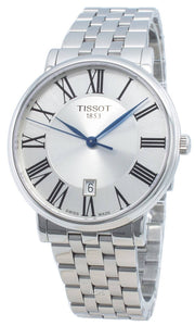  Shop Authentic Tissot Carson Premium Silver Dial Silver Steel Strap Watch for Men - T122.417.11.033.00 - Luxxuri