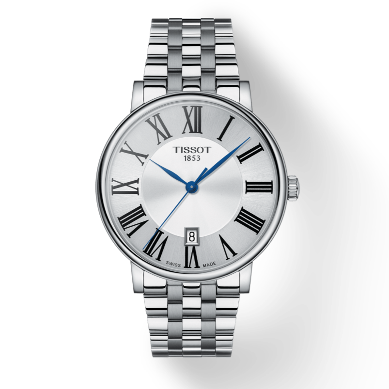  Shop Authentic Tissot Carson Premium Silver Dial Silver Steel Strap Watch For Men - T122.410.11.033.00 - Luxxuri