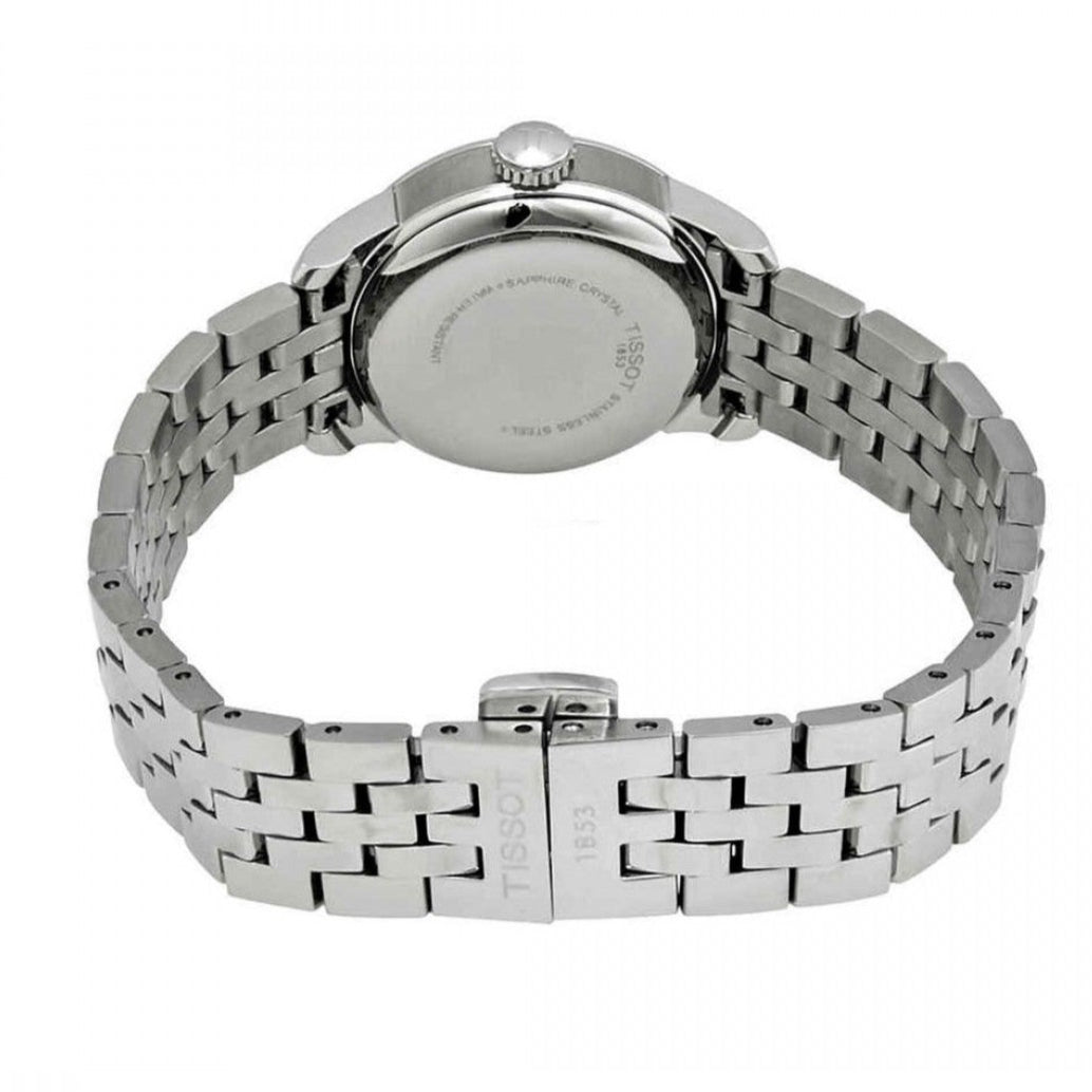  Shop Authentic Tissot Carson Premium Black Dial Silver Steel Strap Watch For Men - T122.410.11.053.00 - Luxxuri