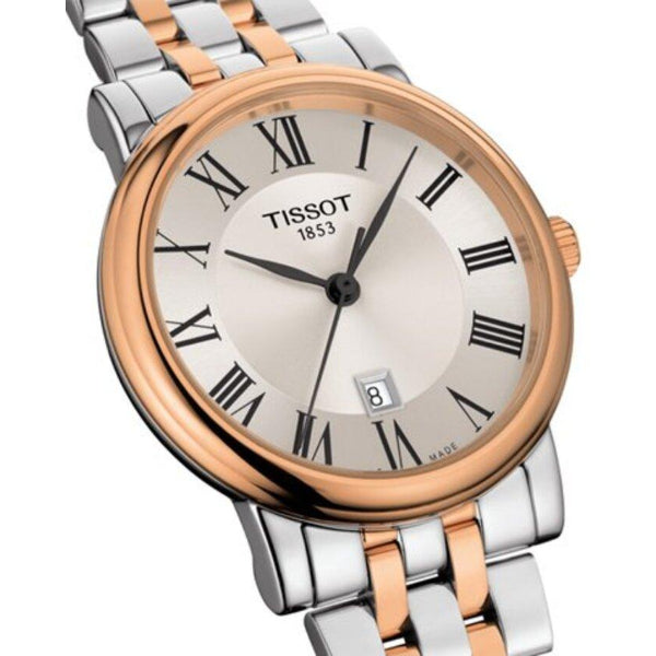  Shop Authentic Tissot T Classic Carson Premium Silver Dial Two Tone Steel Strap Watch For Men - T122.410.22.033.00 - Luxxuri
