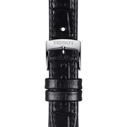  Shop Authentic Tissot Carson Premium Lady Silver Dial Black Leather Strap Watch For Women - T122.210.16.033.00 - Luxxuri