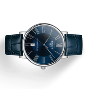  Shop Authentic Tissot Carson Premium Powermatic 80 Blue Dial Blue Leather Strap Watch For Men - T122.407.16.043.00 - Luxxuri