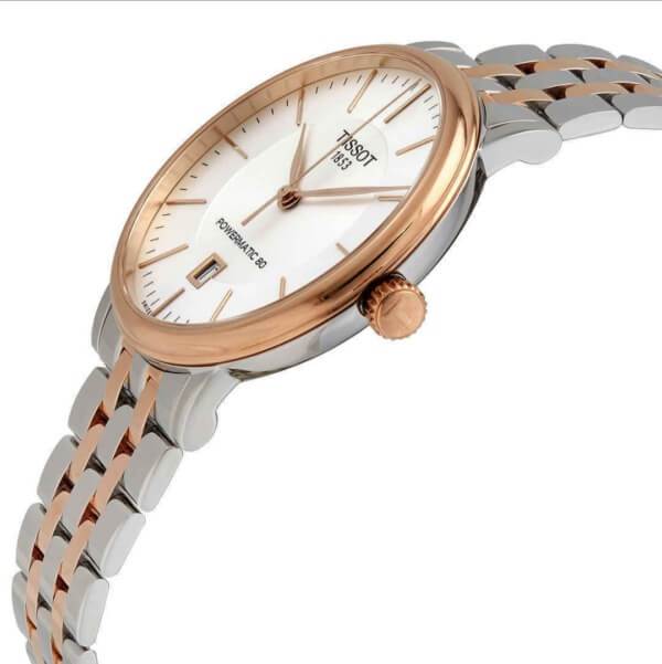  Shop Authentic Tissot Carson Premium Powermatic 80 White Dial Two Tone Steel Strap Watch For Men - T122.407.22.031.01 - Luxxuri