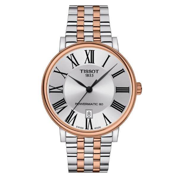  Shop Authentic Tissot Carson Premium Powermatic 80 Silver Dial Two Tone Steel Strap Watch For Men - T122.407.22.033.00 - Luxxuri