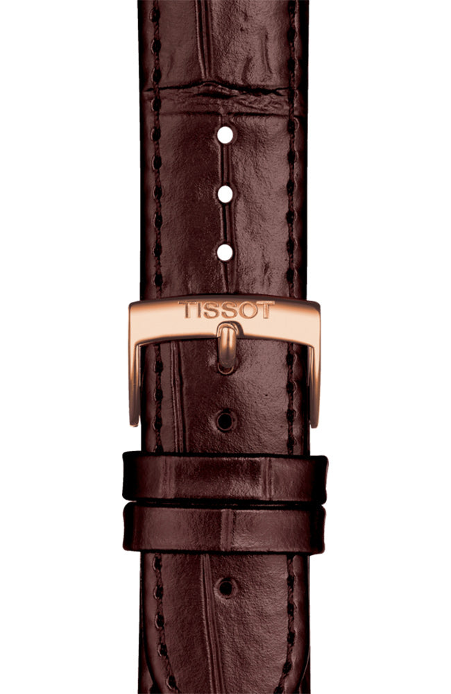  Shop Authentic Tissot Carson Premium Powermatic 80 Silver Dial Brown Leather Strap Watch For Men - T122.407.36.033.00 - Luxxuri