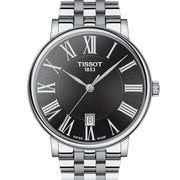  Shop Authentic Tissot Carson Premium Black Dial Silver Steel Strap Watch For Men - T122.410.11.053.00 - Luxxuri