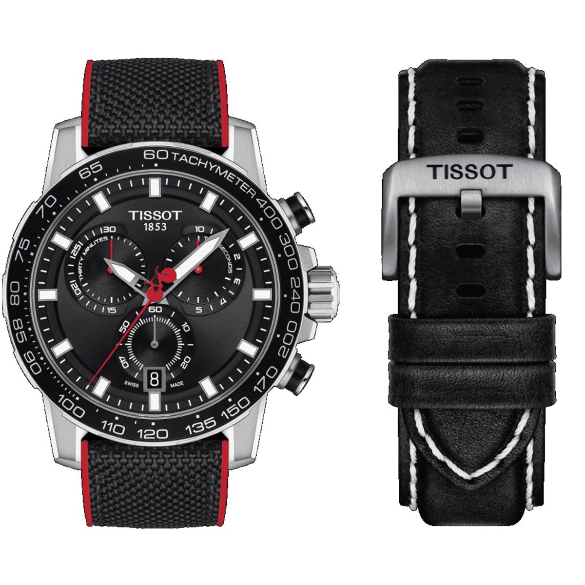  Shop Authentic Tissot Supersport Vuelta Special Edition Chrono Black Dial Black Nylon Strap Watch for Men - T125.617.17.051.01 - Luxxuri