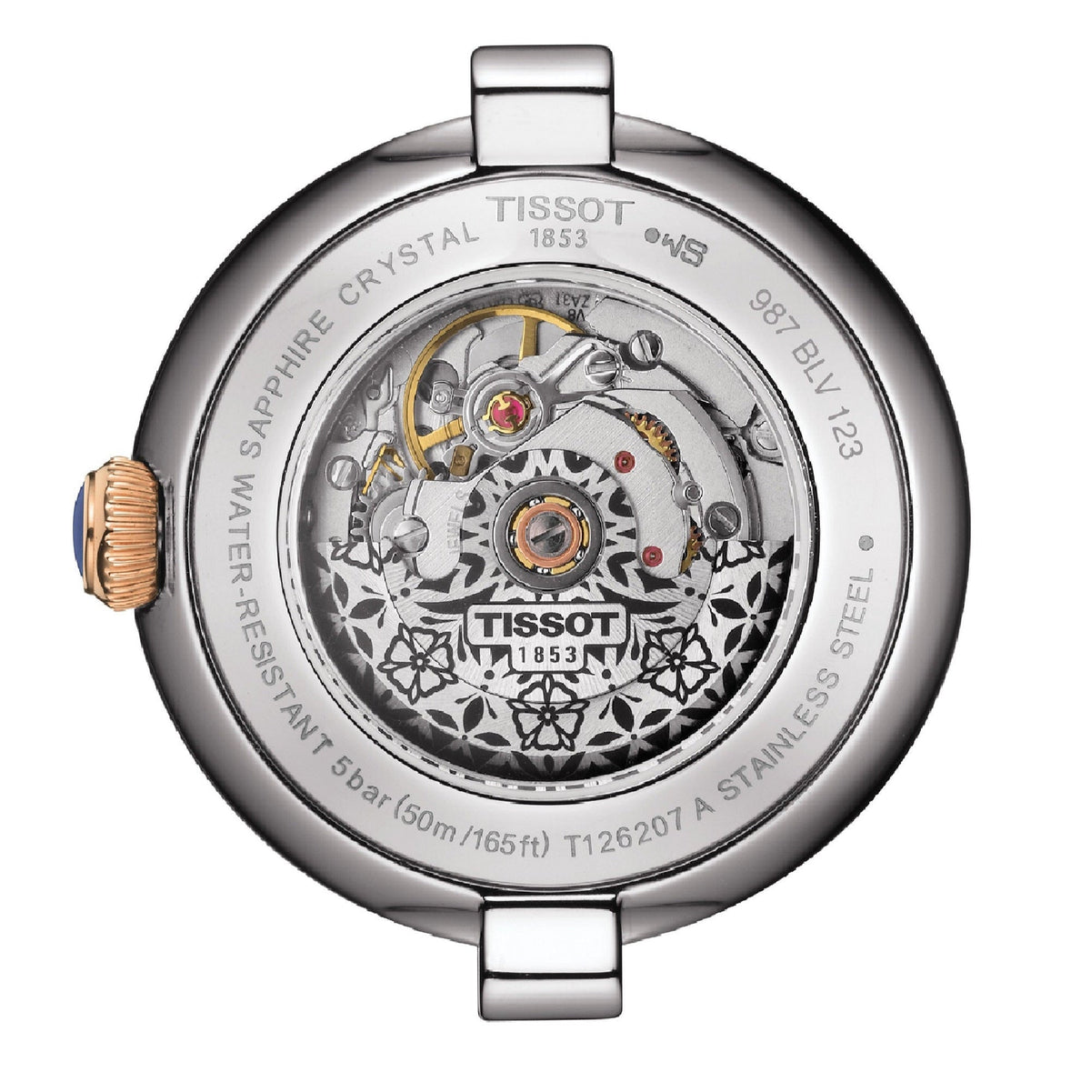  Shop Authentic Tissot Bellissima Automatic Silver Dial Two Tone Steel Strap Watch For Women - T126.207.22.013.00 - Luxxuri