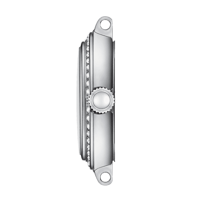  Shop Authentic Tissot Bellissima Small Lady Diamonds Silver Dial Silver Steel Strap Watch For Women - T126.010.61.113.00 - Luxxuri