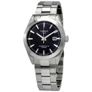  Shop Authentic Tissot Gentleman Powermatic 80 Silicium Black Dial Silver Steel Strap Watch For Men - T127.407.11.051.00 - Luxxuri