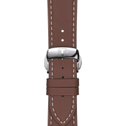  Shop Authentic Tissot Gentleman Powermatic 80 Silicium Blue Dial Brown Leather Strap Watch For Men - T127.407.16.041.00 - Luxxuri