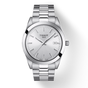  Shop Authentic Tissot Gentleman Silver Dial Silver Steel Strap Watch For Men - T127.410.11.031.00 - Luxxuri